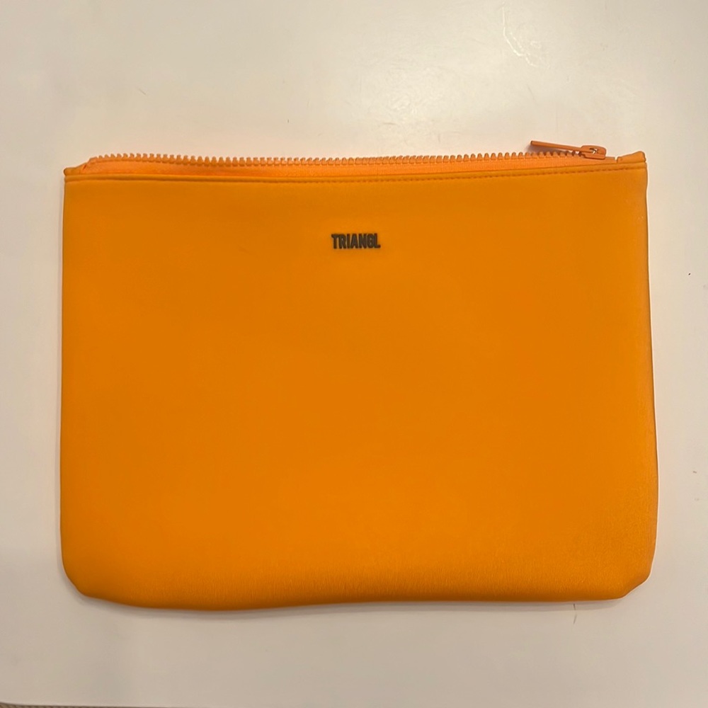triangl orange bag!!